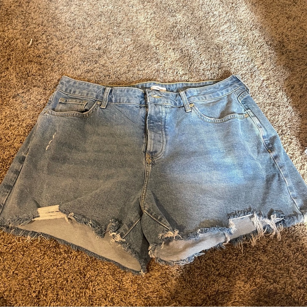 Forever 21 plus Jean shorts